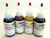 Sublimation Ink 4 oz (120 ml) CMYK Combo Pack (4 bottles x 4 oz)