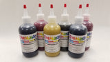 Sublimation Ink 8 oz (240 ml) 6-Color Combo Pack (6 bottles x 8 oz)